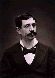 Henri Benjamin Constant de Rebecque (1767-1830) Galerie Contemporainesta, n. 1874-78 (valkoinen kuva) tekijältä French Photographer