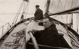 Hilaire Belloc veneessään tekijältä French Photographer