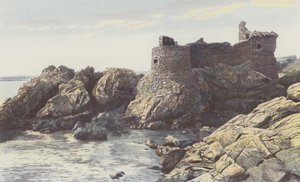 Ile DYeu, vanha linna, kaakkoisnäkymä tekijältä French Photographer