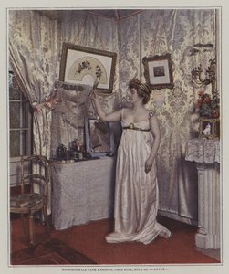 Jane Hading, ranskalainen näyttelijä (värikuva) tekijältä French Photographer