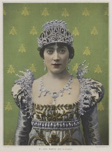 Jane Hading Josephinen roolissa Plus que Reinessä (värillinen kuva)