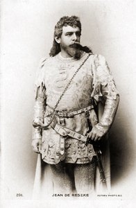Jean de Reszke Romeona Charles François Gounodin oopperassa Romeo ja Julia (Romeo et Juliette). tekijältä French Photographer