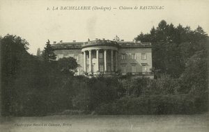 La Bachellerie, Dordogne, Chateau De Rastignac (m/w kuva) tekijältä French Photographer