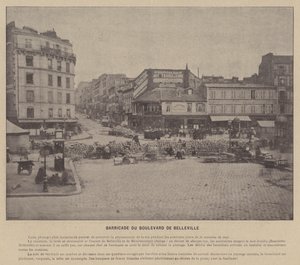 Pariisin kunto, Auguste Vermorel, Jean-Baptiste Milliere (b/w valokuva) tekijältä French Photographer