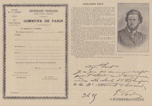 Pariisin kommuuni, Louis-Eugene Varlin (m/v kuva) tekijältä French Photographer