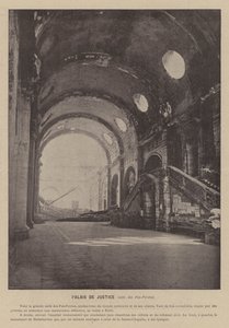 Pariisin kommuuni, Palais De Justice, Salle des Pas-Perdus (m/v kuva) tekijältä French Photographer