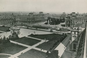 Le Nouveau Louvre, Uusi Louvre (valokuvakaiverrus) tekijältä French Photographer