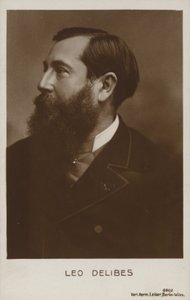 Leo Delibes, ranskalainen säveltäjä (1836-1891) tekijältä French Photographer