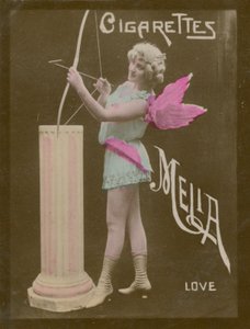 Rakkaus, tyttö pukeutunut Amoriksi (kuva) tekijältä French Photographer