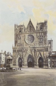 Lyon, Cathedrale St-Jean, julkisivu O tekijältä French Photographer