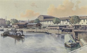Lyon, La Saone, Vaisen vesiasema tekijältä French Photographer