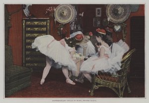 Mademoiselle Viollat ​​ja Mademoiselle Blanc, toiset aiheet (värikuva) tekijältä French Photographer