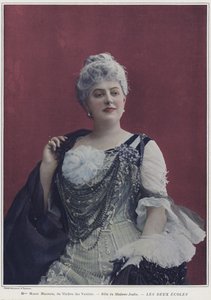 Marie Magnier Madame Joulinina Les Deux Ecolesissa (värillinen kuva)