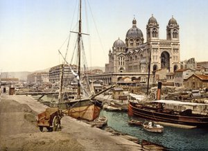 Marseillen katedraali, 1890-1900 tekijältä French Photographer