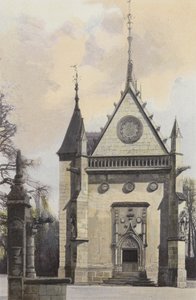 Meillant, Chateaun kappeli ja kaivo tekijältä French Photographer