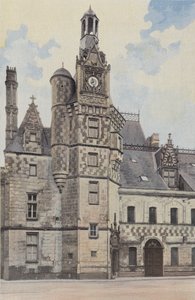 Montigny-le-Gannelon, Chateau, Portaiden torni tekijältä French Photographer