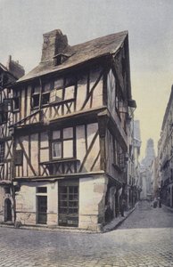 Nantes, vanhoja taloja, rue de la Juiverie tekijältä French Photographer