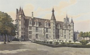 Nevers, entinen Ducal Chateau, Facade S tekijältä French Photographer