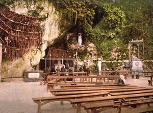 Our Lady of Lourdes, 1890-1900 tekijältä French Photographer