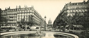Pariisi, Pantheon ja Soufflot Street, Pantheon ja Soufflot Street tekijältä French Photographer