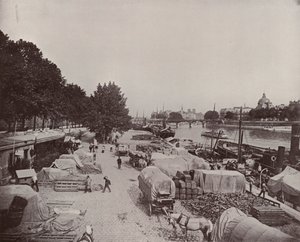 Pariisi: Levee Scene Pariisissa (m/w kuva) tekijältä French Photographer