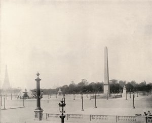 Pariisi: Place de la Concorde (m/w kuva) tekijältä French Photographer