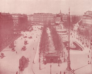 Pariisi: Place de la Republique (m/w kuva) tekijältä French Photographer