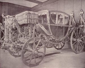 Pariisi: Royal Carriage, Musee Cluny (m/w kuva) tekijältä French Photographer