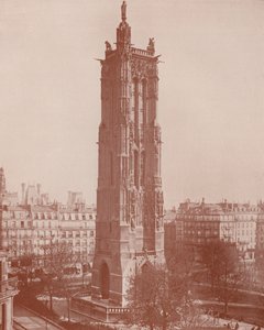 Pariisi: Tour Saint Jacques, St James (m/w kuva) tekijältä French Photographer