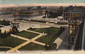 Pariisi, Vue generale du Louvre tekijältä French Photographer