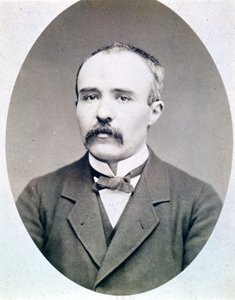 Valokuva Georges Clémenceau nuoresta (1841 - 1929) noin 1870 - 1880. tekijältä French Photographer