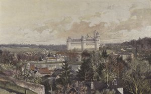 Pierrefonds, Yleinen näkymä kalliolta tekijältä French Photographer
