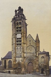 Pontoise, Saint-Macloun kirkko, julkisivu tekijältä French Photographer