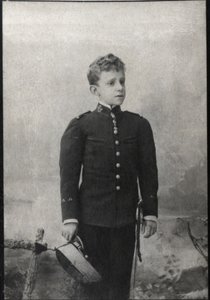 Espanjan kuninkaan Alfonso XIII (1886-1941) muotokuva. tekijältä French Photographer