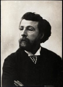 Muotokuva Edouard Pailleronista (1834-1899), ranskalaisesta runoilijasta ja näytelmäkirjailijasta. tekijältä French Photographer