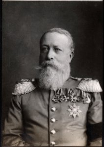 Frederick (Friedrich) I Badenin muotokuva (1826-1907) tekijältä French Photographer