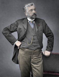 Gustave Eiffelin muotokuva tekijältä French Photographer
