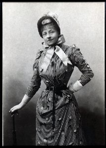 Gypin muotokuva (1849-1932), ranskalainen kirjailija. tekijältä French Photographer
