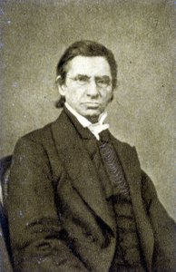 Maximilian Emile Littré (1801 - 1881) muotokuva vuonna 1869 tekijältä French Photographer