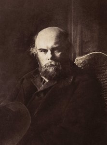 Ranskalaisen runoilijan Paul Verlainen (1844-1896) muotokuva. tekijältä French Photographer