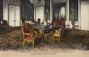 Versaillesin palatsin uuden presidentin vastaanottosali (värikuva) tekijältä French Photographer