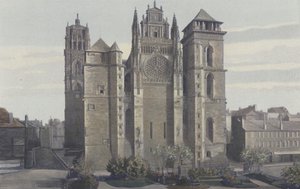 Rodez, katedraali, julkisivu O tekijältä French Photographer