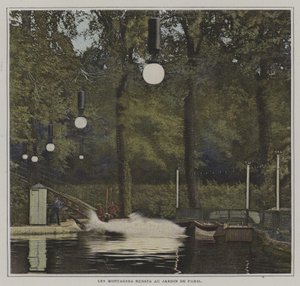 Vuoristorata Jardin de Parisissa (värikuva) tekijältä French Photographer