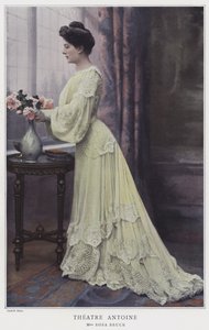 Rosa Bruck, ranskalainen näyttelijä (värikuva) tekijältä French Photographer