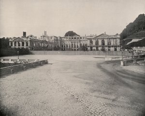 St Cloudin palatsin rauniot (m/w kuva) tekijältä French Photographer