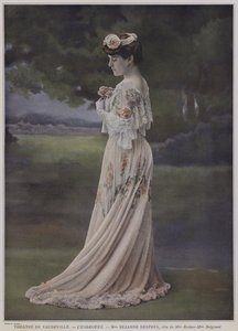 Suzanne Despres Mademoiselle Richterin roolissa LEsbroufessa (värillinen kuva)