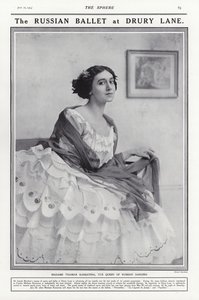 Tamara Karsavina, venäläinen balerina
