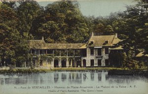 Kuningattaren talo, Hamlet of Marie Antoinette, Versailles (värikuva) tekijältä French Photographer