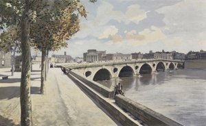 Toulouse, Pont-Neuf, Näkymä otettu ylävirtaan Garonnen vasemmalla rannalla tekijältä French Photographer