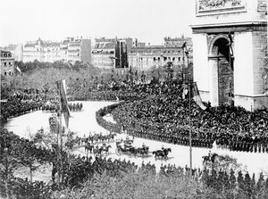 Tsaari Nikolai II:n vierailu Pariisiin 1896 tekijältä French Photographer